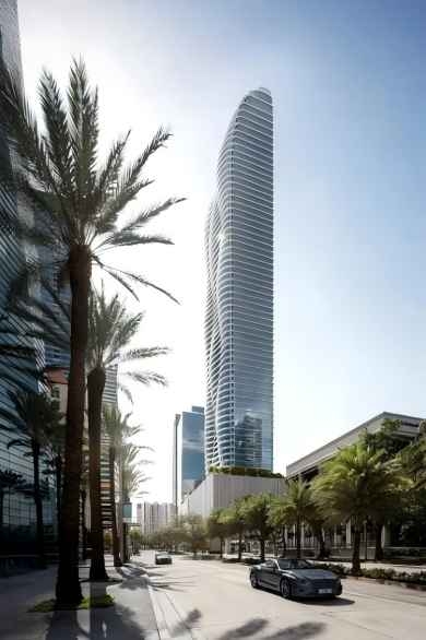 世界首座将光伏玻璃集成到建筑立面内的豪华高层住宅